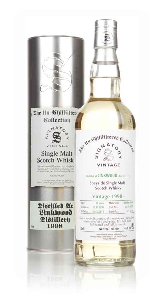 Linkwood 15 Year Old 1998 (casks 11777+11778) - Un-Chillfiltered (Signatory) 70cl product image
