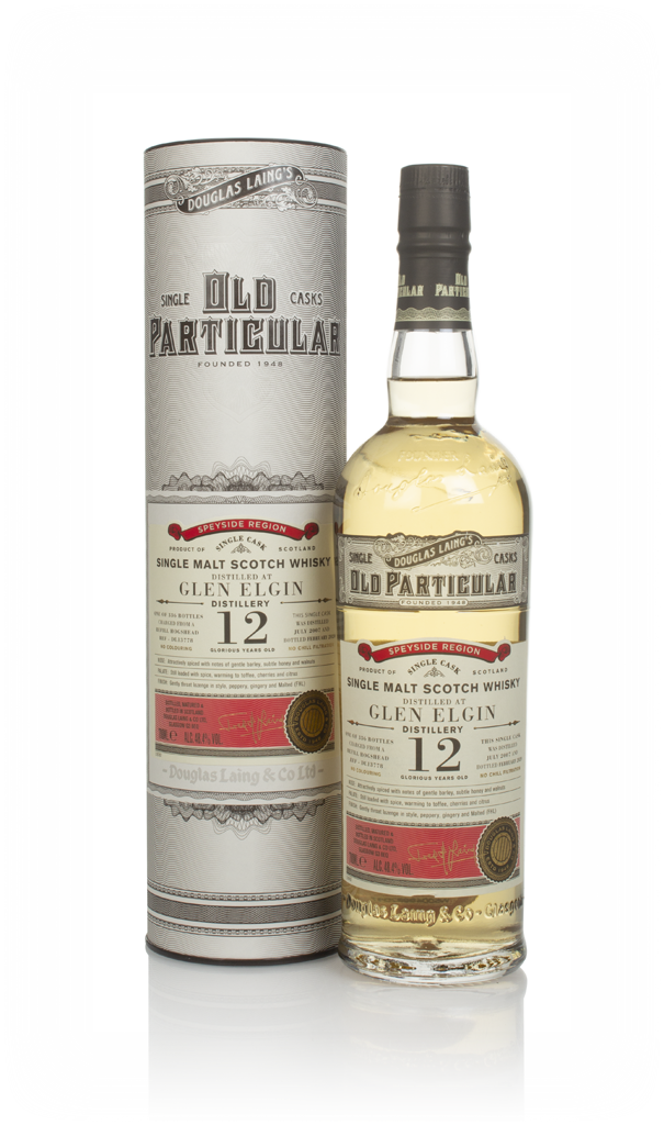 Glen Elgin 12 Year Old 2007 (cask 13778) - Old Particular (Douglas Laing) 70cl product image