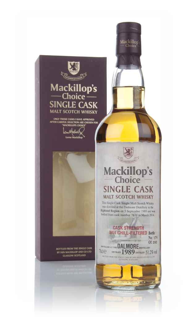 Dalmore 24 Year Old 1989 (cask 7631) - Mackillop's Choice (bottled 2014) 70cl product image