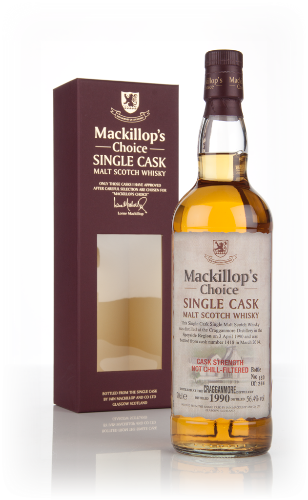 Cragganmore 23 Year Old 1990 (cask 1418) - Mackillop's Choice 70cl product image