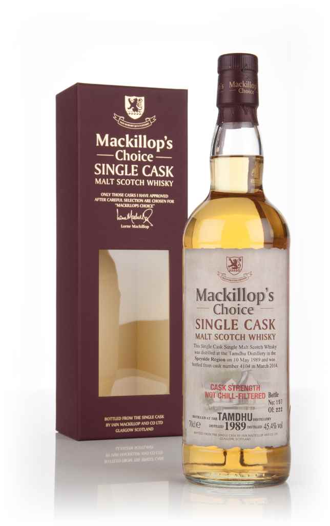 Tamdhu 24 Year Old 1989 (cask 4104) - Mackillop's Choice 70cl product image
