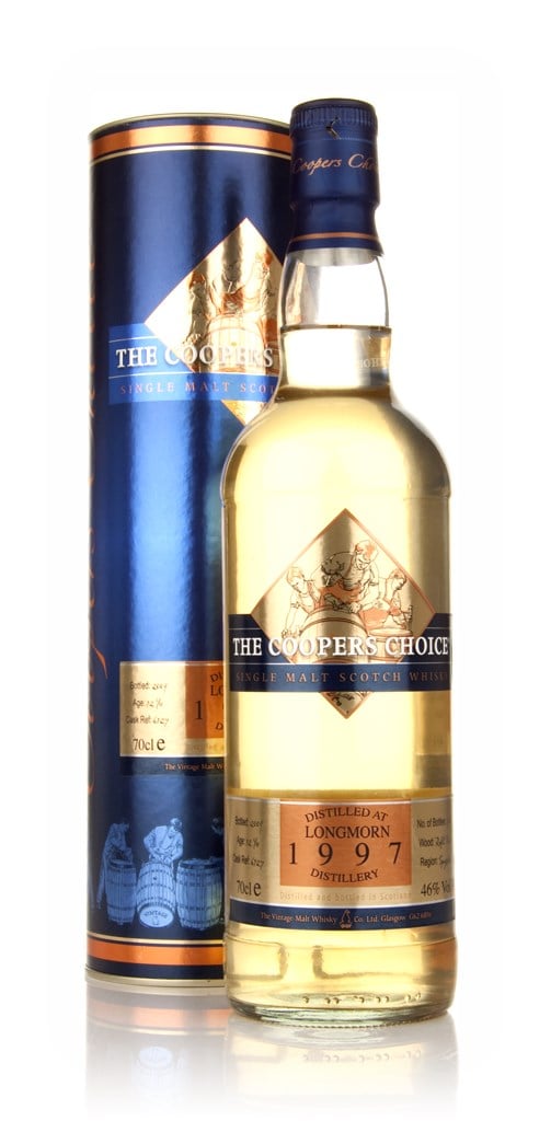 Longmorn 12 Year Old 1997 - The Coopers Choice (The Vintage Malt Whisky Co.) 70cl product image