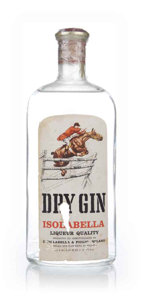 Isolabella Dry Gin 42% - 1960s 75cl product image