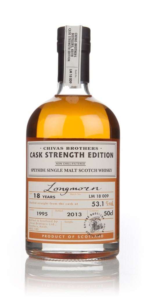 Longmorn 18 Year Old 1995 Cask Strength Edition (Chivas) 50cl product image