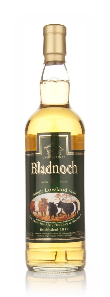 Bladnoch 8 Year Old - Belted Galloway Label 70cl product image