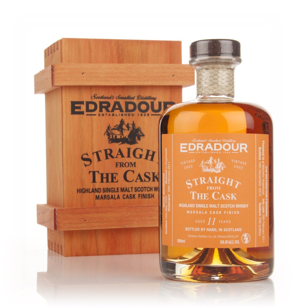 Edradour 11 Year Old 2002 Marsala Cask Finish - Straight From The Cask 50cl product image