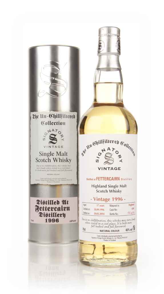 Fettercairn 17 Year Old 1996 (cask 4349) - Un-Chillfiltered (Signatory) 70cl product image