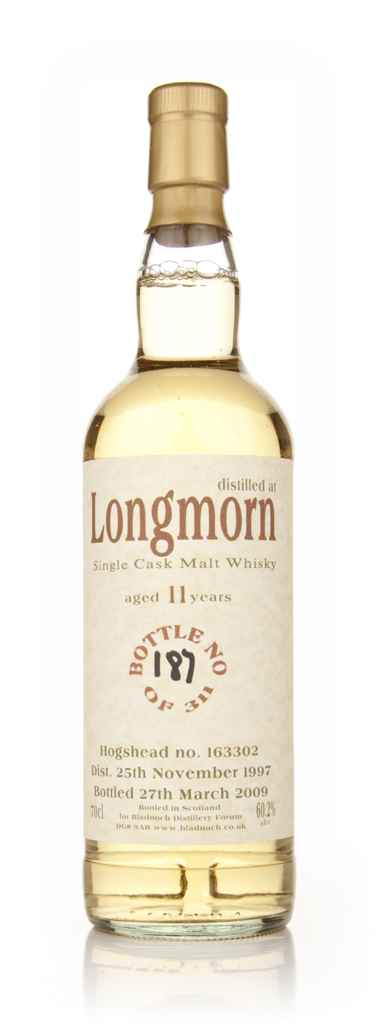 Longmorn 11 Year Old 1997 - (Bladnoch) 70cl product image
