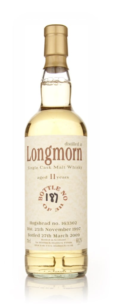Longmorn 11 Year Old 1997 - (Bladnoch) 70cl product image