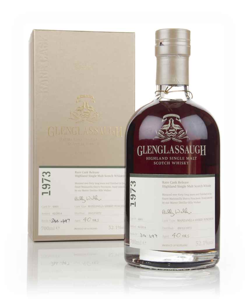 Glenglassaugh 40 Year Old 1973 (cask 6801) - Rare Cask Release Batch 1 70cl product image