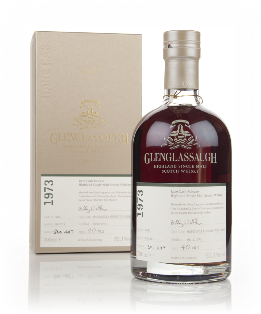 Glenglassaugh 40 Year Old 1973 (cask 6801) - Rare Cask Release Batch 1 70cl product image