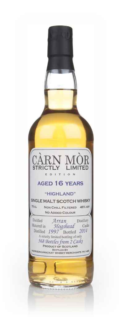 Arran 16 Year Old 1997 - Strictly Limited (Càrn Mòr) 70cl product image
