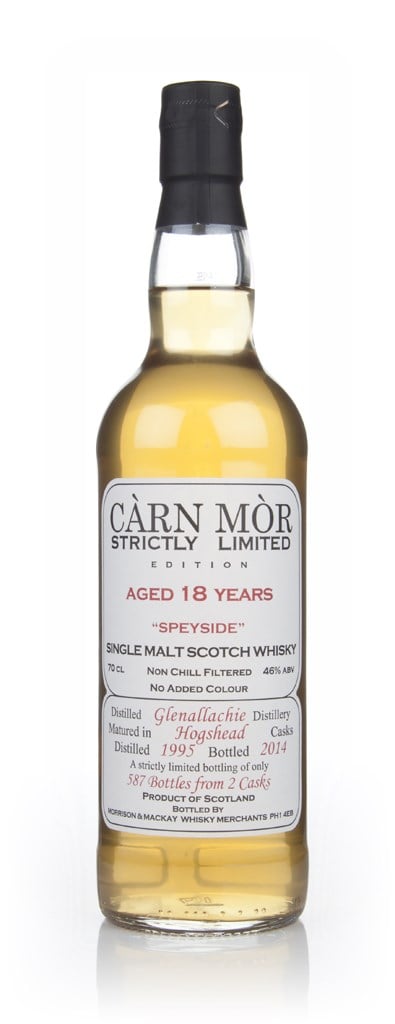Glenallachie 18 Year Old 1995 - Strictly Limited (Càrn Mòr) 70cl product image