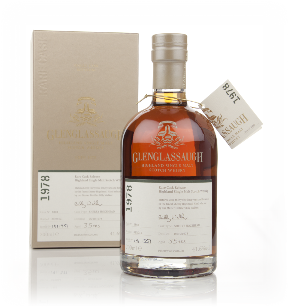 Glenglassaugh 35 Year Old 1978 (cask 1803) - Rare Cask Release Batch 1  70cl product image