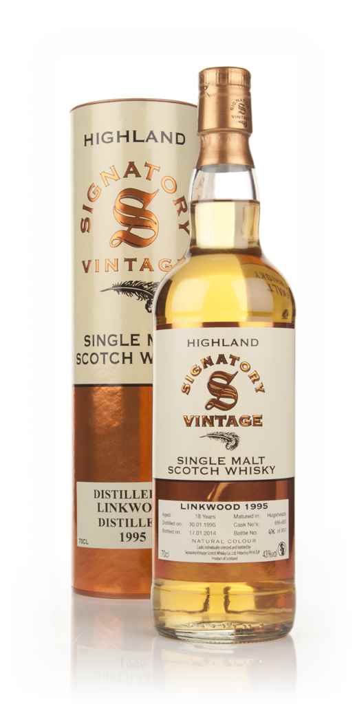 Linkwood 18 Year Old 1995 (casks 656+657) (Signatory) 70cl product image