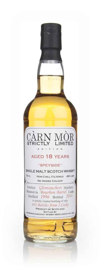 Glentauchers 18 Year Old 1996 - Strictly Limited (Càrn Mòr) 70cl product image