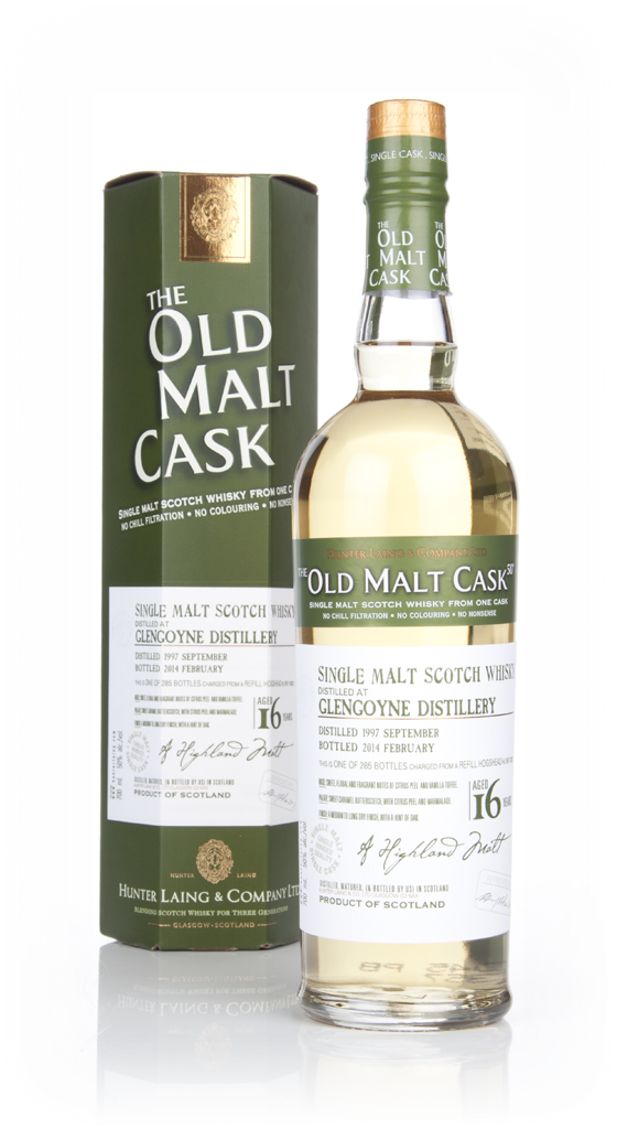 Glengoyne 16 Year Old 1997 (cask 10302) - Old Malt Cask (Hunter Laing) 70cl product image