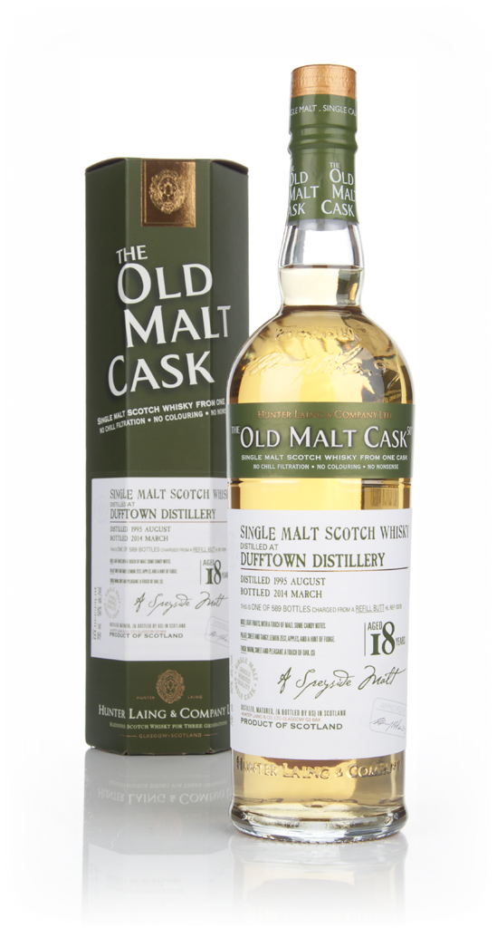 Dufftown 18 Year Old 1995 (cask 10378) - Old Malt Cask (Hunter Laing) 70cl product image