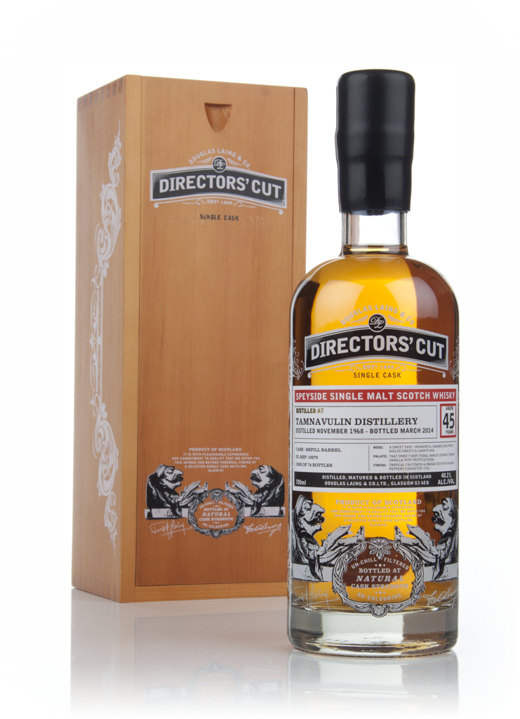 Tamnavulin 45 Year Old 1968 (cask 10279) - Directors' Cut (Douglas Laing) 70cl product image