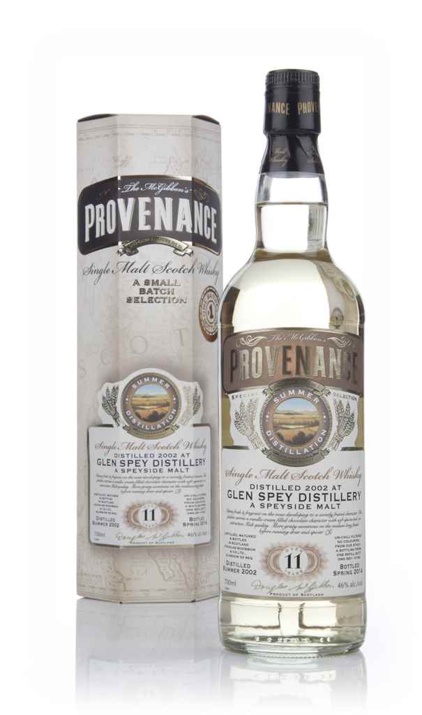 Glen Spey 11 Year Old 2002 (cask 10192) - Provenance (Douglas Laing) 70cl product image