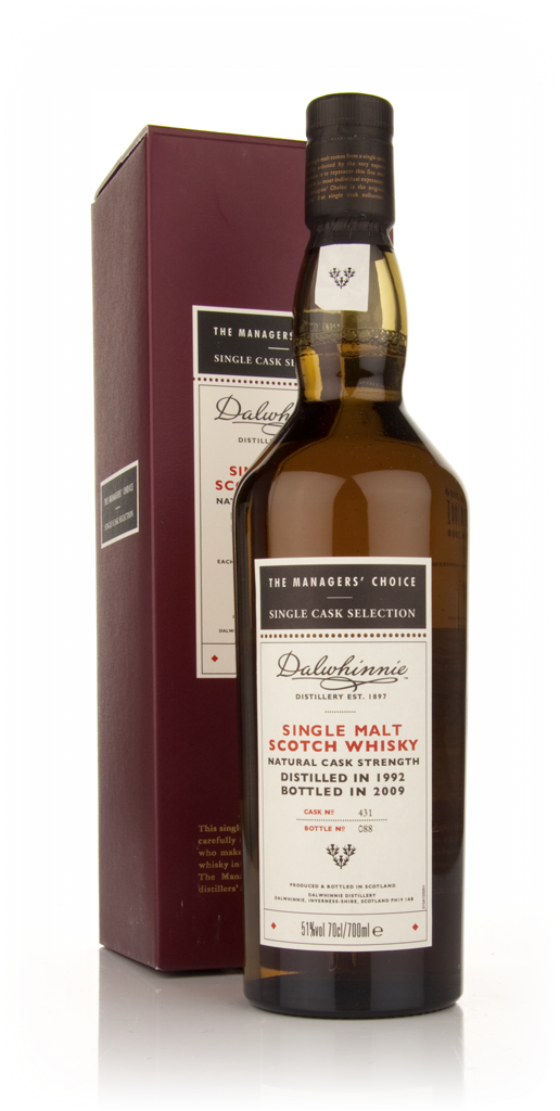 Dalwhinnie 1992 - Managers Choice 70cl product image
