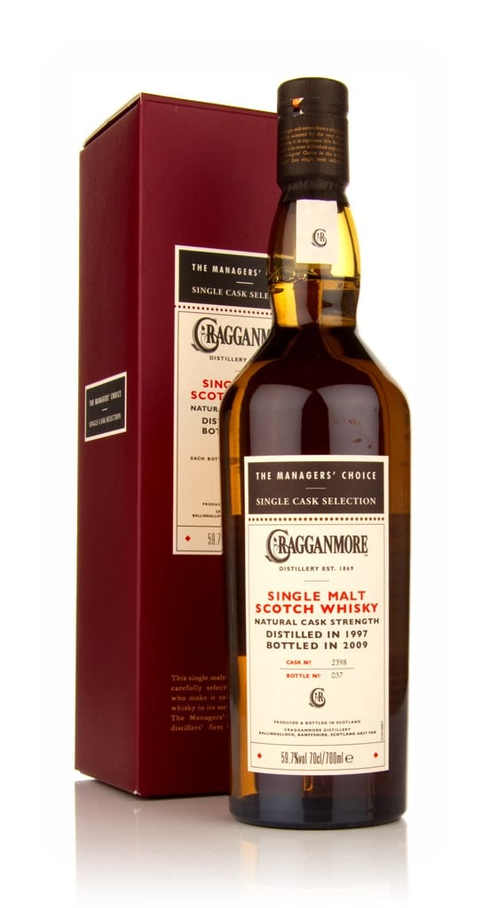 Cragganmore 1997 - Managers Choice 70cl product image