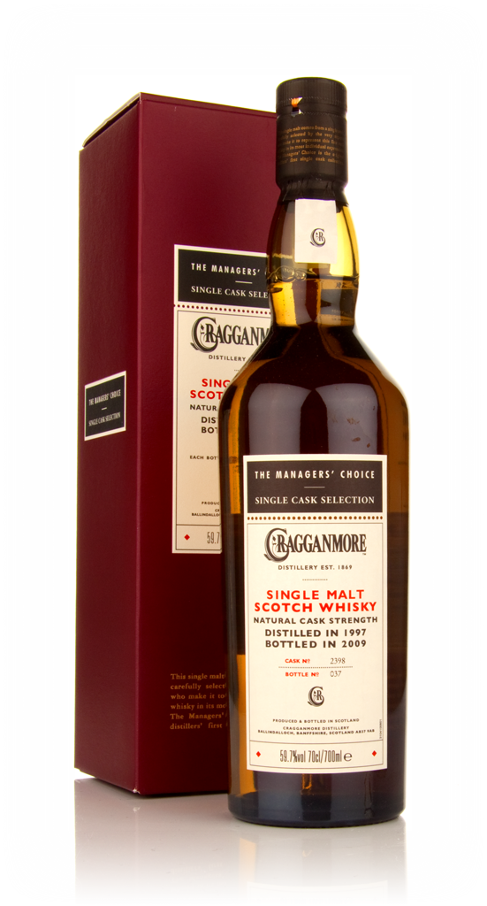 Cragganmore 1997 - Managers Choice 70cl product image
