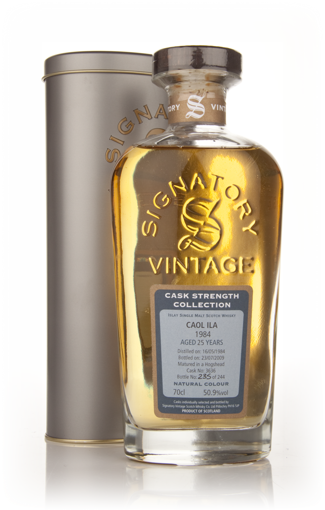 Caol Ila 25 Year Old 1984 Cask 3636 - Cask Strength Collection (Signatory) 70cl product image