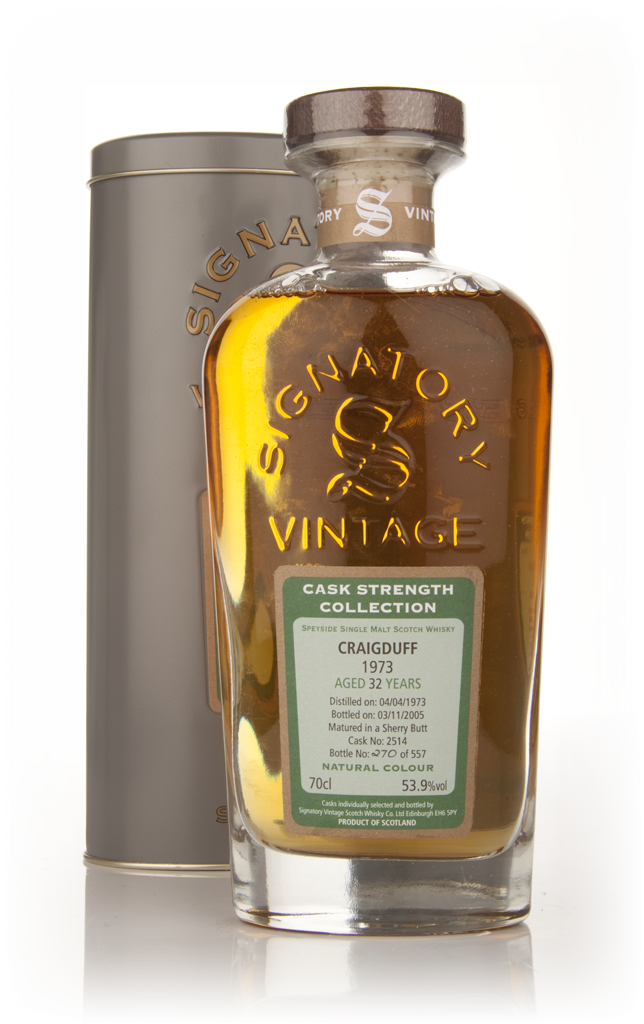 Craigduff 32 Year Old 1973 - Cask Strength Collection (Signatory) 70cl product image