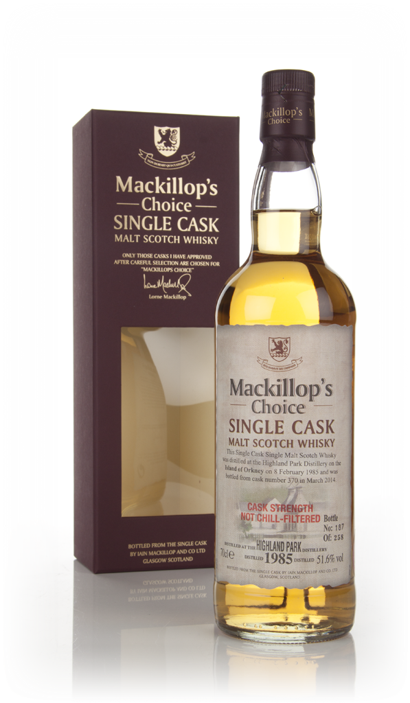 Highland Park 29 Year Old 1985 (cask 370) - Mackillop's Choice 70cl product image