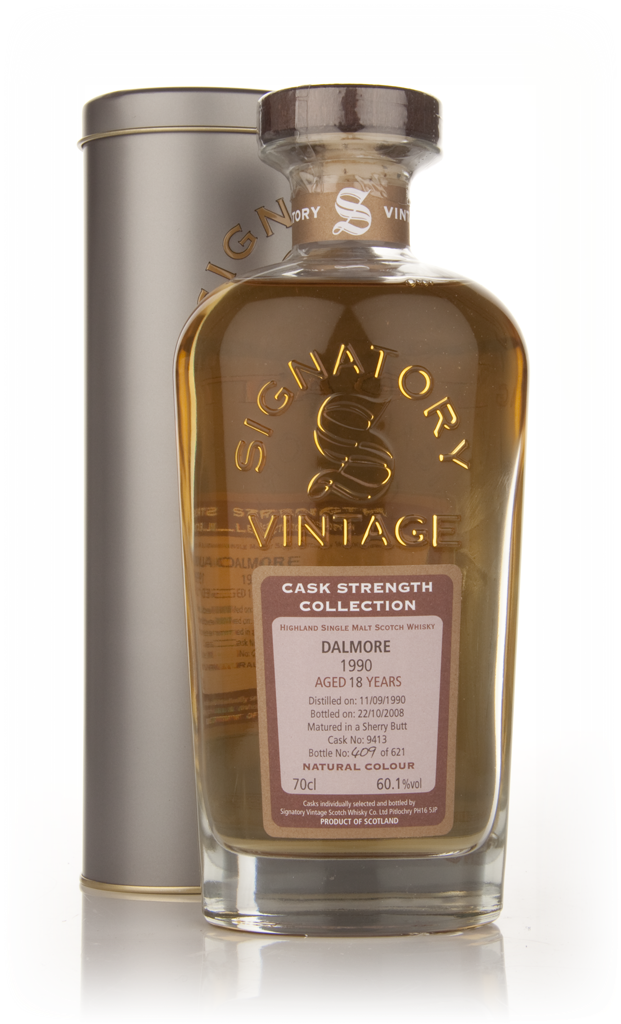 Dalmore 18 Year Old 1990 - Cask Strength Collection (Signatory) 70cl product image