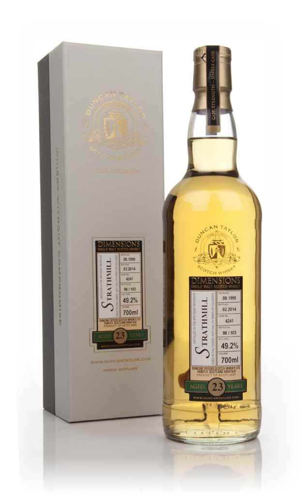 Strathmill 23 Year Old 1990 (cask 4241) - Dimensions (Duncan Taylor) 70cl product image