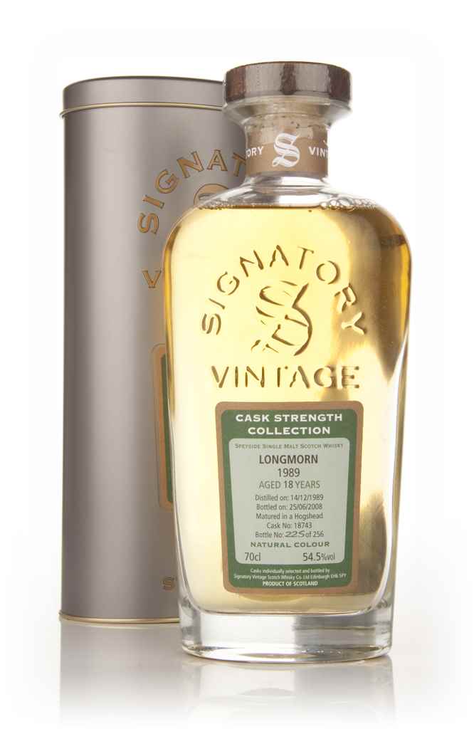 Longmorn 18 Year Old 1989 - Cask Strength Collection (Signatory) 70cl product image