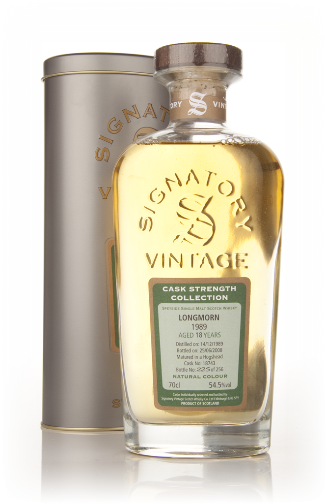 Longmorn 18 Year Old 1989 - Cask Strength Collection (Signatory) 70cl product image