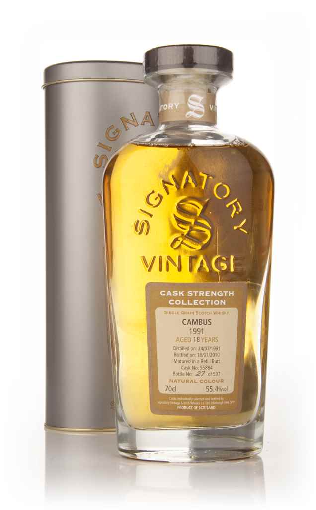 Cambus 18 Year Old 1991 (cask 55884) - Cask Strength Collection (Signatory) 70cl product image