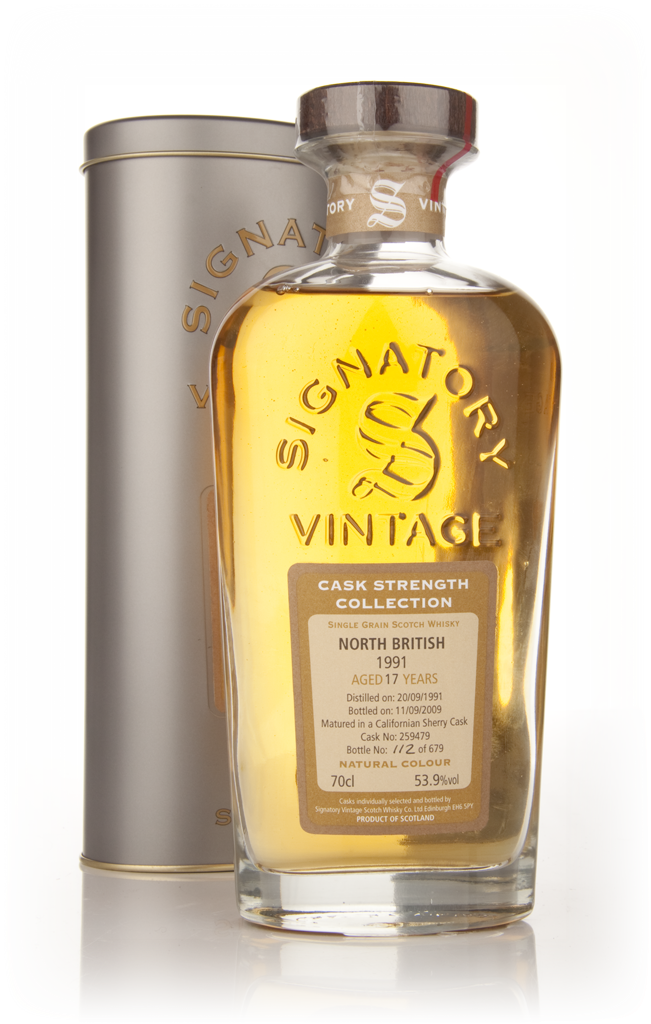 North British 17 Year Old 1991 - Cask Strength Collection (Signatory) 70cl product image