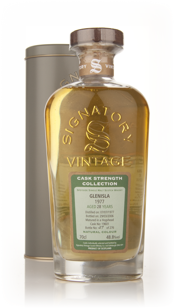 Glenisla 28 Year Old 1977 - Cask Strength Collection (Signatory) 70cl product image