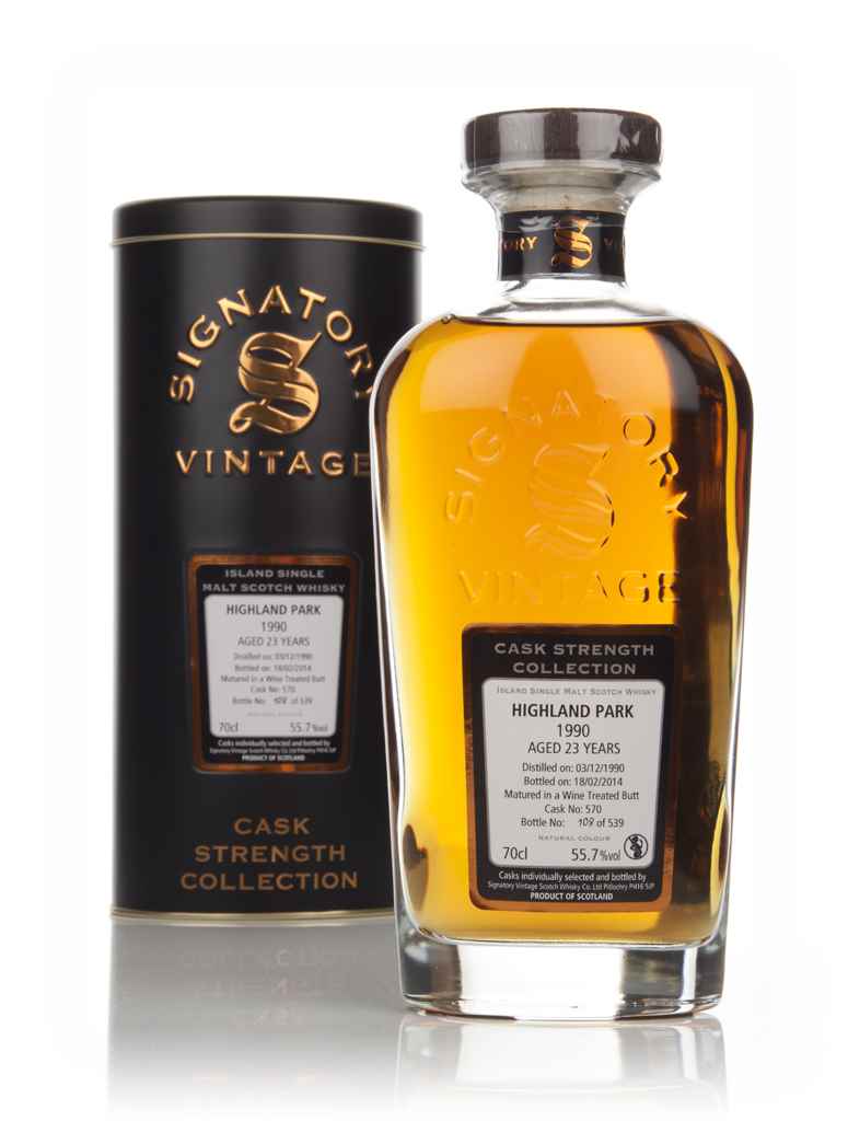 Highland Park 23 Year Old 1990 (cask 570) - Cask Strength Collection (Signatory) 70cl product image