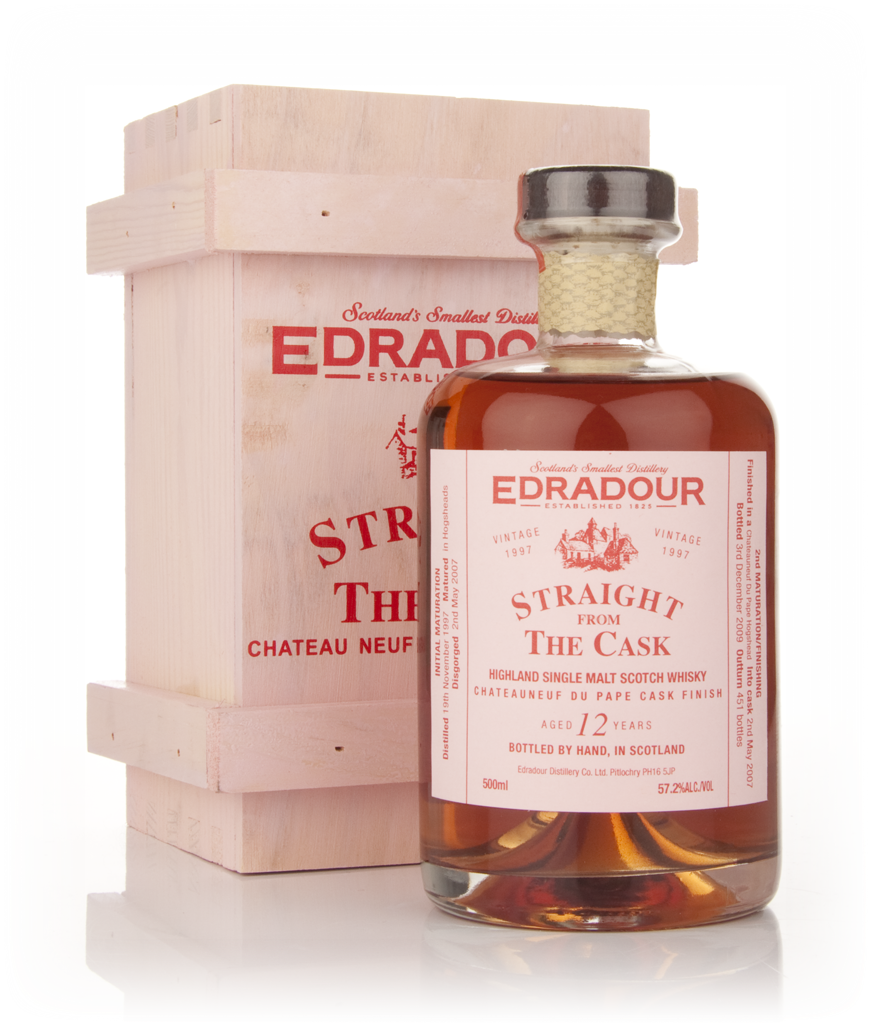 Edradour 11 Year Old 1997 Châteauneuf-du-Pape Cask Finish - Straight from the Cask 50cl product image