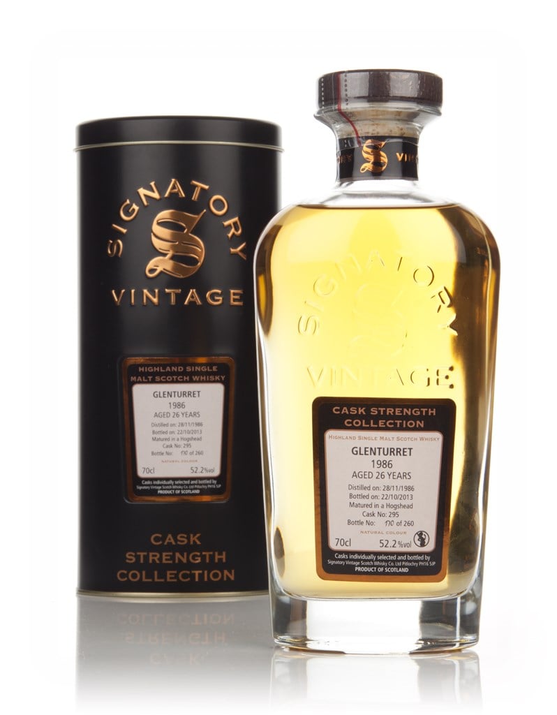 Glenturret 26 Year Old 1986 (cask 295) - Cask Strength Collection (Signatory) 70cl product image