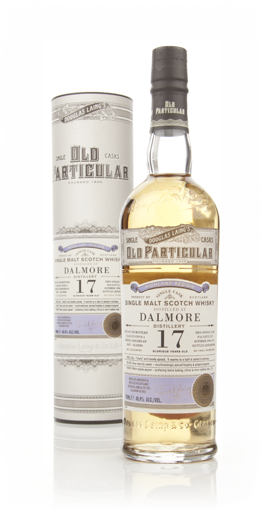 Dalmore 17 Year Old 1996 (cask 10206) - Old Particular (Douglas Laing) 70cl product image