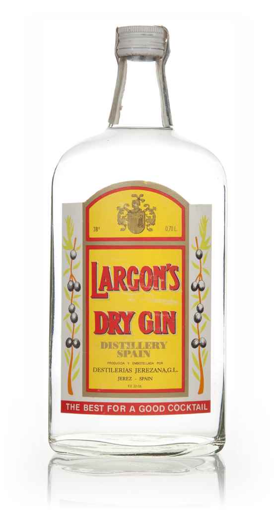 Largon's Dry Gin - 1970s 70cl product image