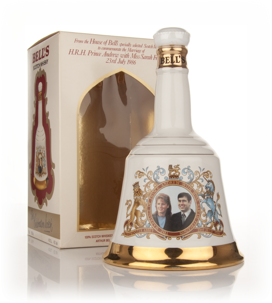 Bell's Marriage of Prince Andrew With Miss Sarah Ferguson Decanter - 1986 75cl product image