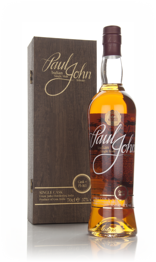 Paul John Single Cask Indian Whisky (cask P1-163) 70cl product image