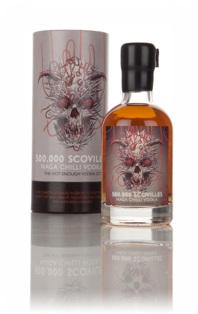 500,000 Scovilles Naga Chilli Vodka 20cl product image