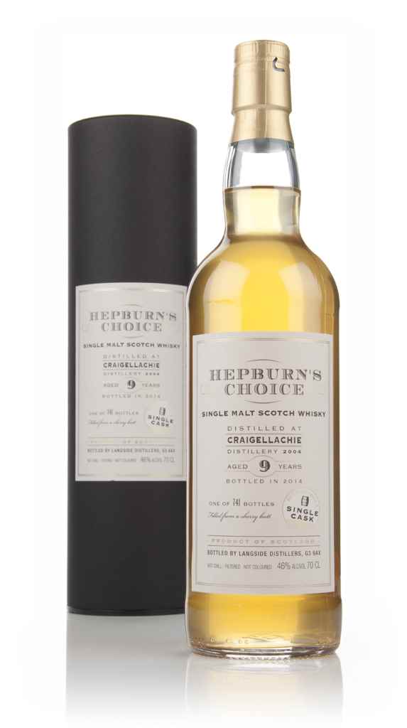 Craigellachie 9 Year Old 2004 - Hepburn's Choice (Langside) 70cl product image