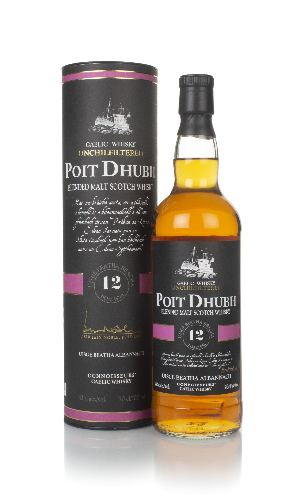 Poit Dhubh 12 Year Old 70cl product image