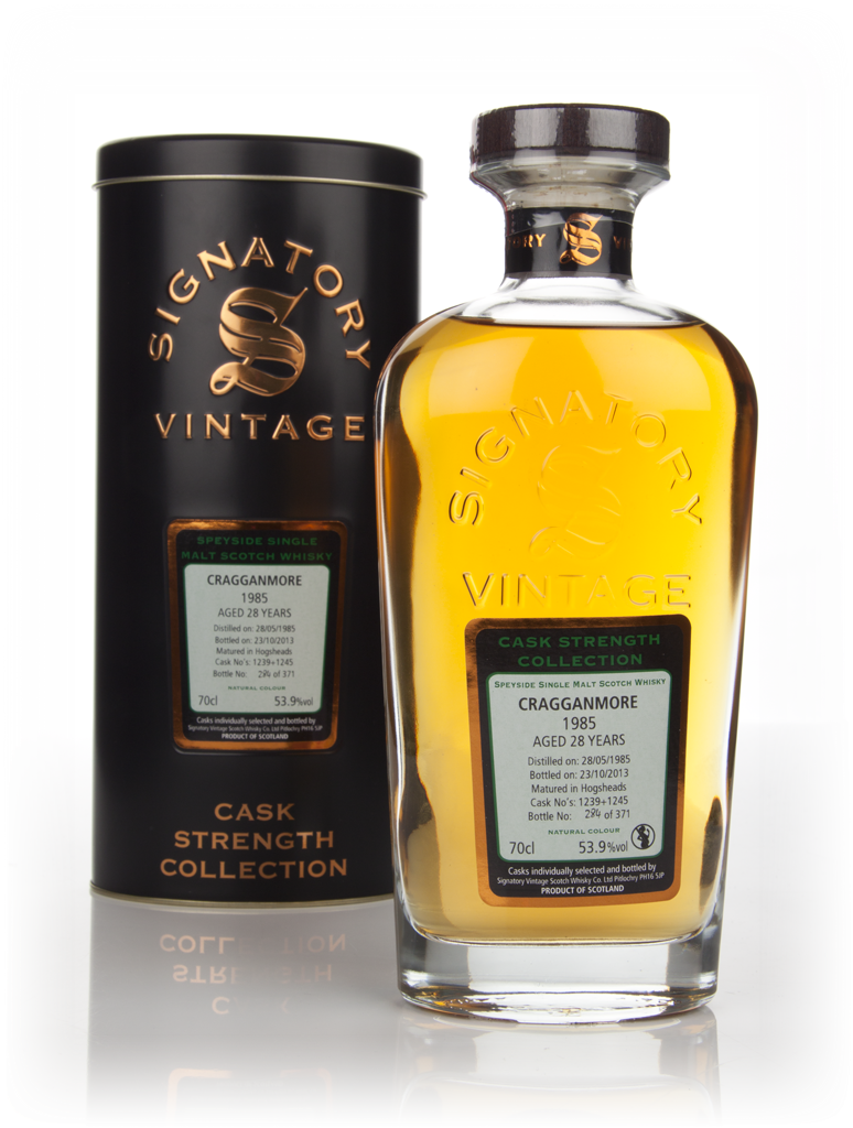 Cragganmore 28 Years Old 1985 (casks 1239+1245) - Cask Strength Collection (Signatory) 70cl product image