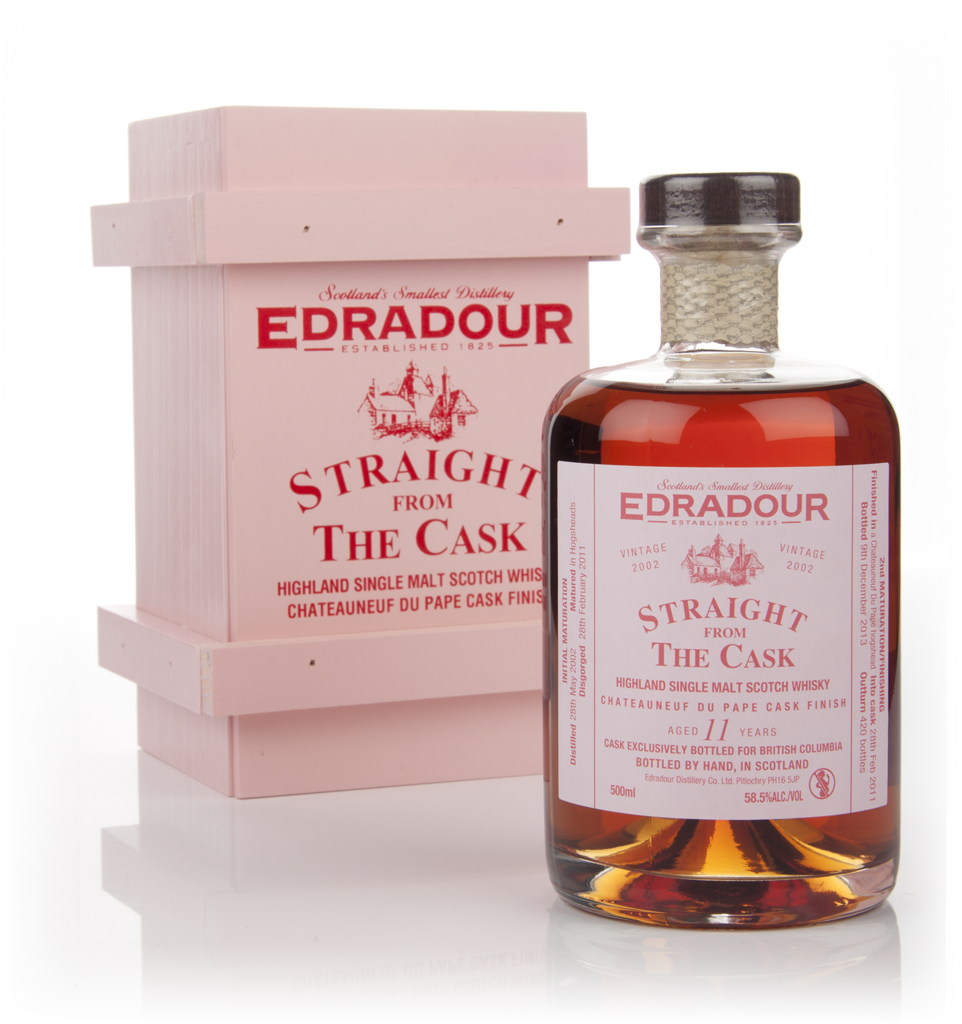 Edradour 11 Year Old 2002 Châteauneuf-du-Pape Cask Finish - Straight From The Cask 58.5% 50cl product image