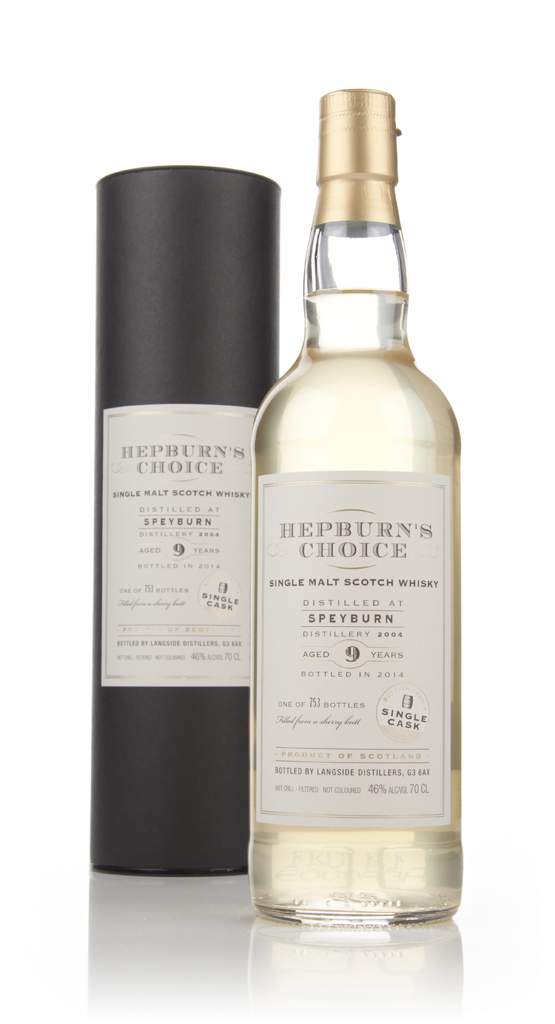 Speyburn 9 Year Old 2004 - Hepburn's Choice (Langside) 70cl product image